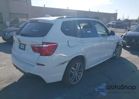 2017 BMW X3 xDrive35I из США, поврежденный, VIN 5UXWX7C50H0S19508